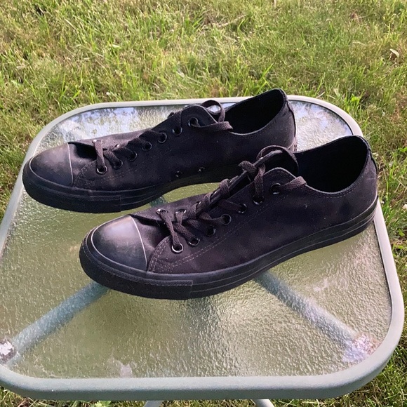 Converse Black Sneakers Size 10